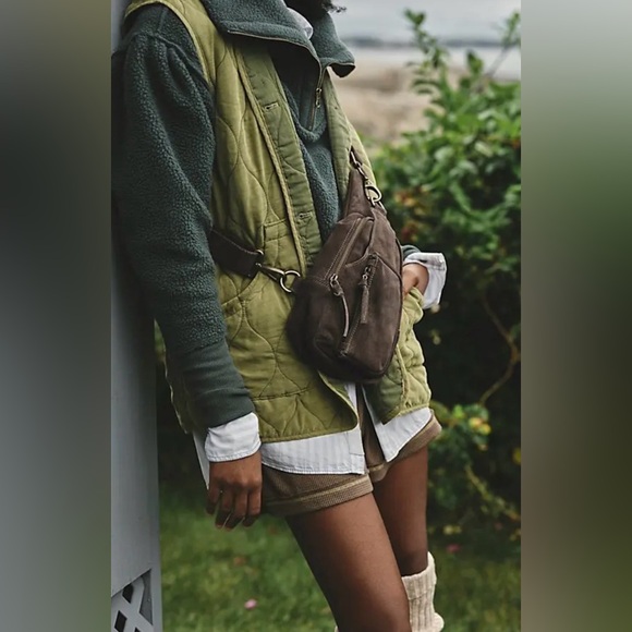 Free People Hudson Sling Bag- chocolate brown🔥 - Picture 14 of 14